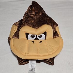Super Mario Donkey Kong Costume Hat OS EUC